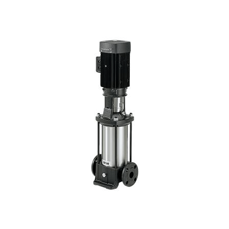 Вертикальный многоступенчатый центробежный насос Grundfos CR 10-1 A-A-A-E-HQQE артикул 96500872 – фото внешнего вида