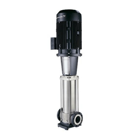 Вертикальный многоступенчатый центробежный насос Grundfos CR 64-4 A-F-A-E-HQQE артикул 96123536 – фото внешнего вида